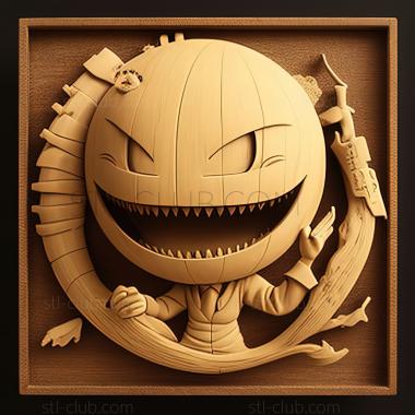 3D model Assassination Classroom Ysei Matsui (STL)